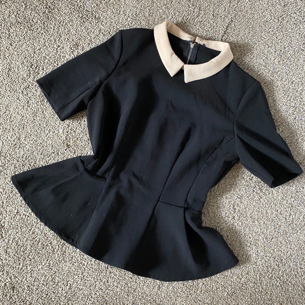RESERVED for @serischoice! Peter Pan Collar Peplum